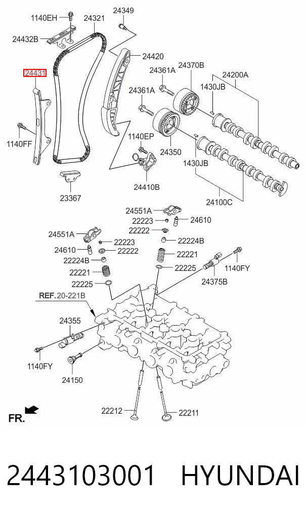 2443103001 Hyundai/Kia