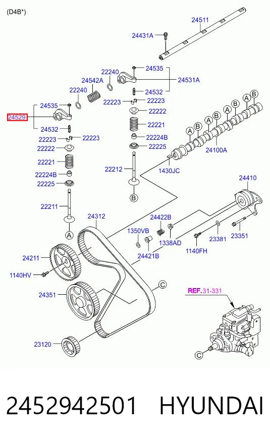2452942501 Hyundai/Kia