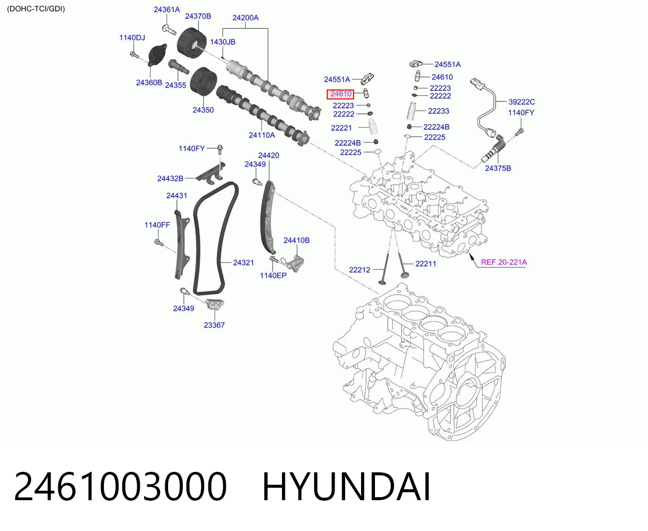  Compensador hidrâulico (empurrador hidrâulico), empurrador de válvulas Mazda 3 sedan (BK12) (2004 - 2006) 
