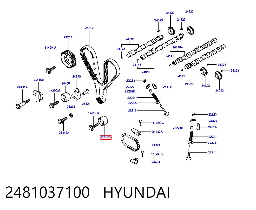 2481037100 Hyundai/Kia