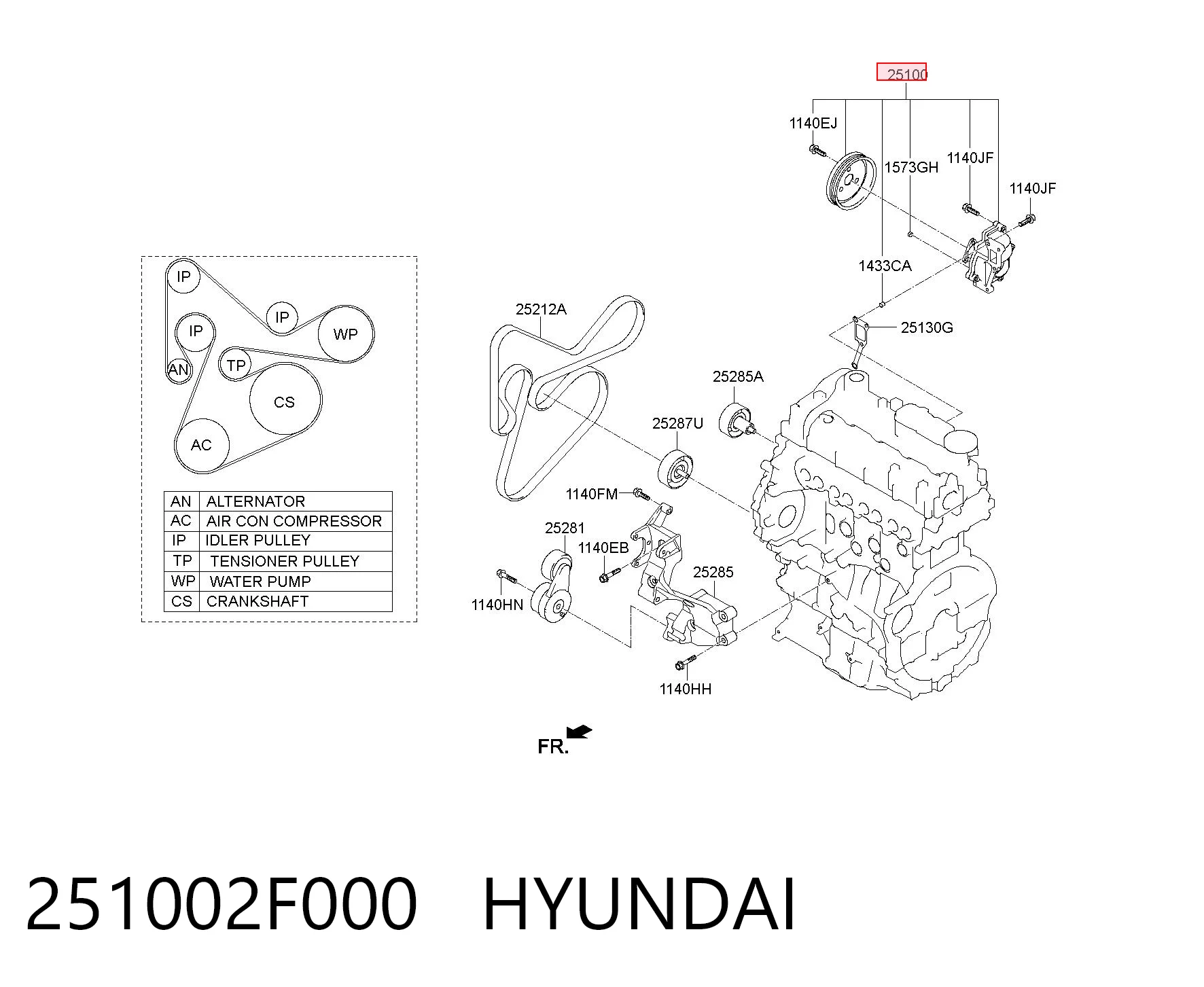 251002F000 Hyundai/Kia