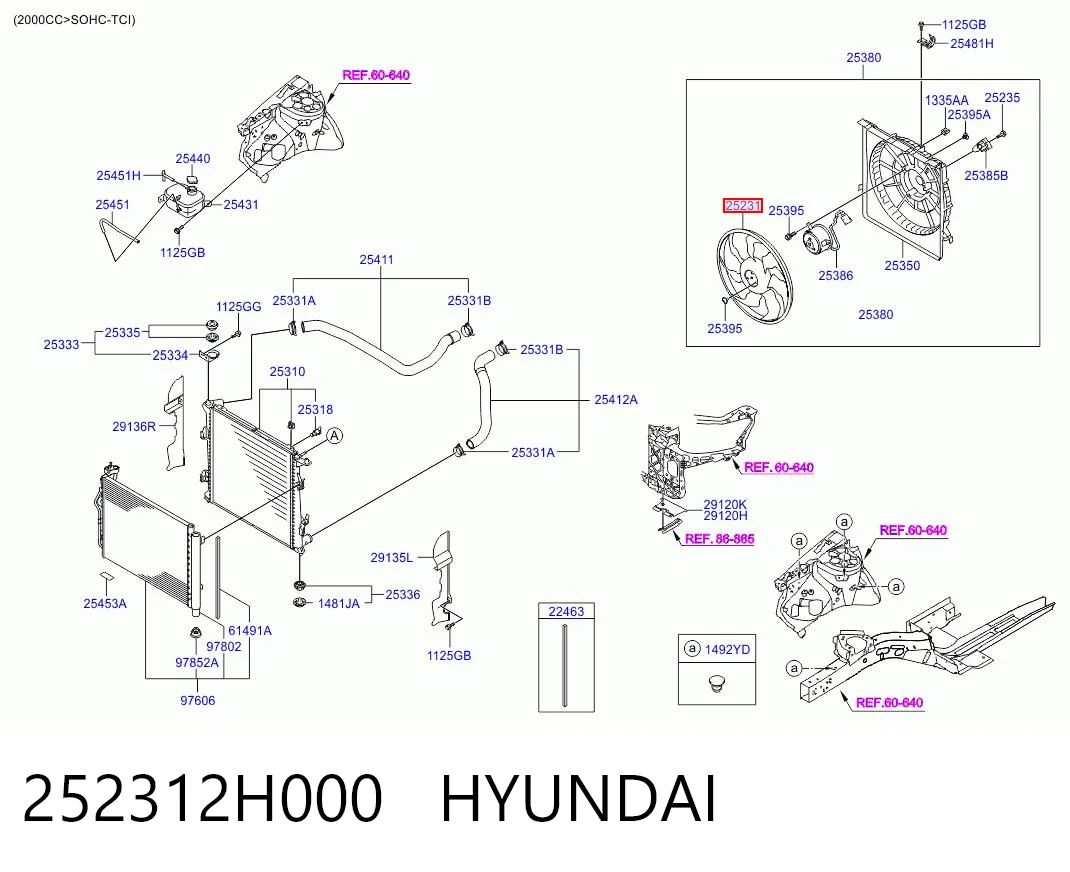 252312H000 Hyundai/Kia