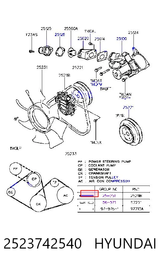  para Hyundai H-1 STAREX  ()