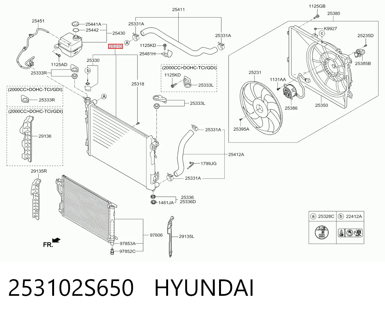 253102S650 Hyundai/Kia
