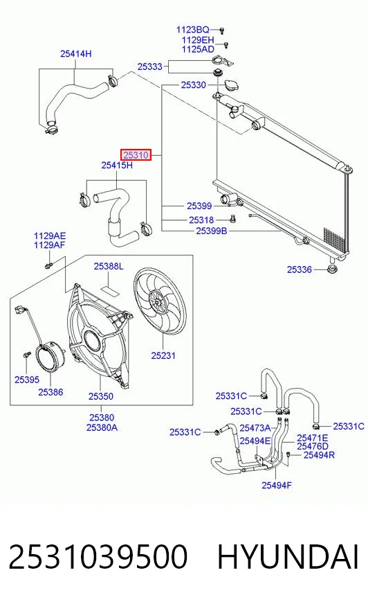2531039500 Hyundai/Kia