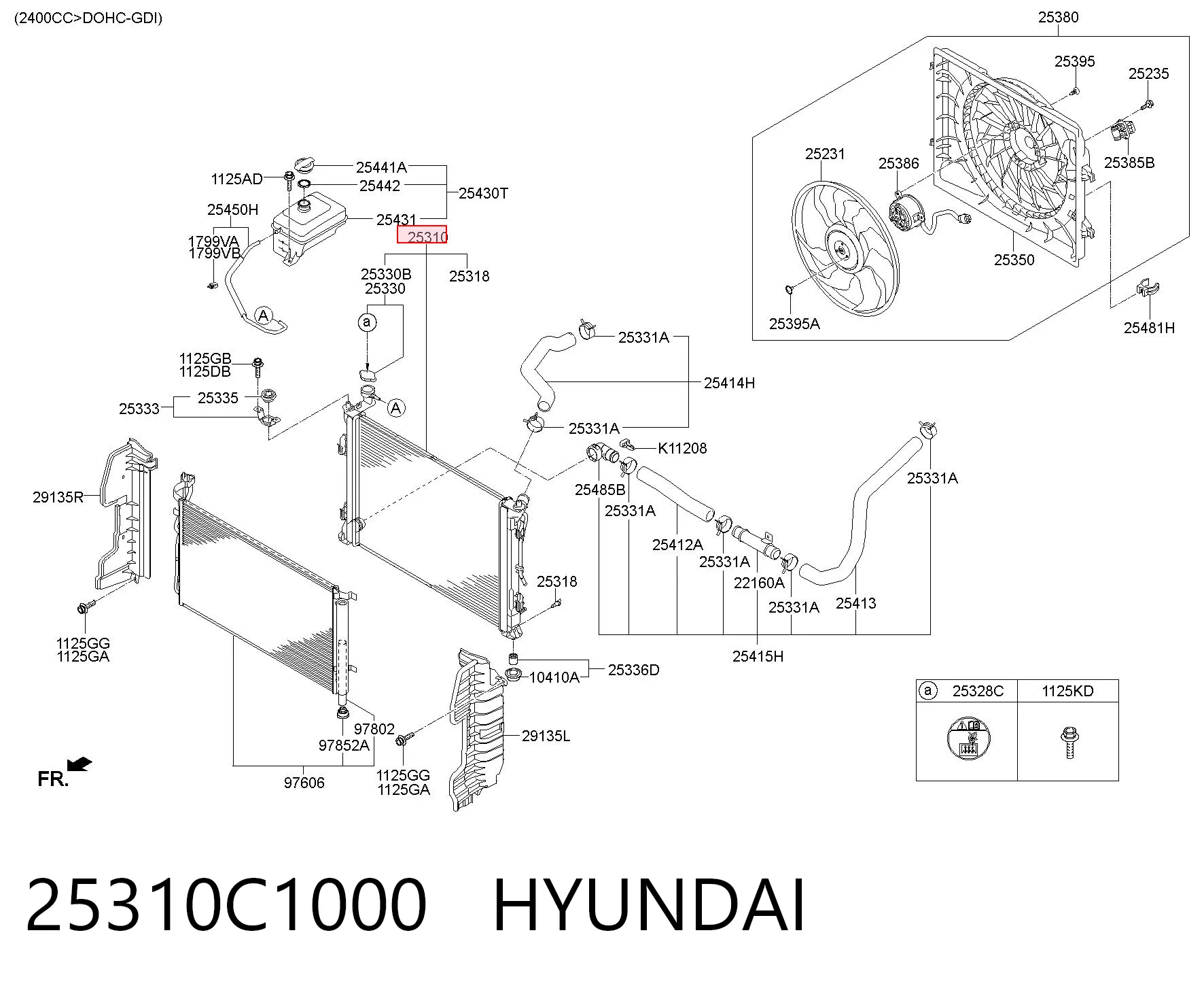25310C1000 Hyundai/Kia