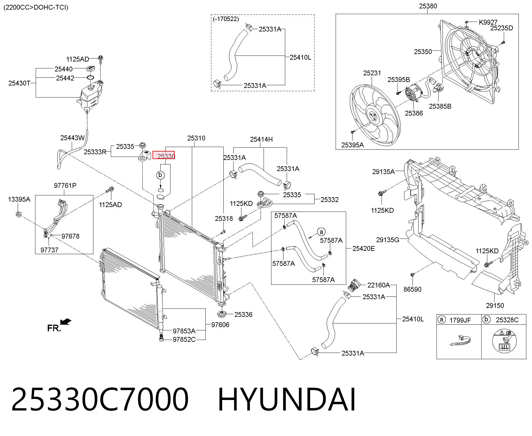 25330C7000 Hyundai/Kia 