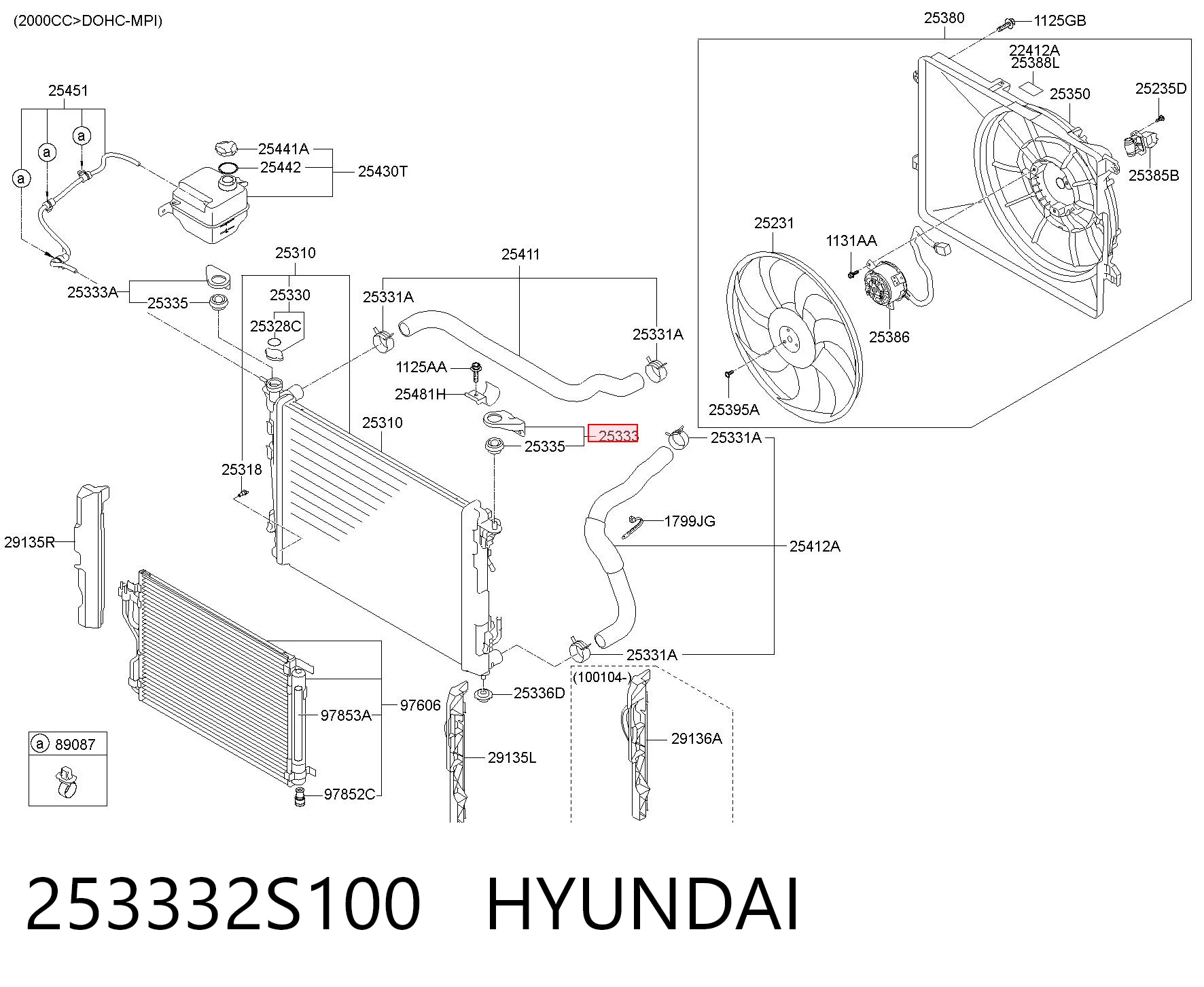 253332S100 Hyundai/Kia