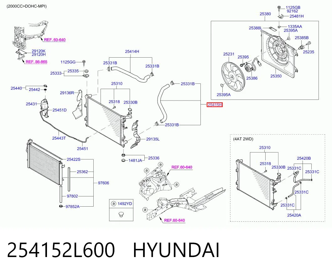 254152L600 Hyundai/Kia