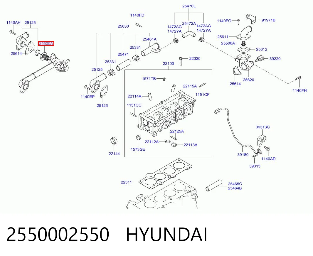 2550002550 Hyundai/Kia
