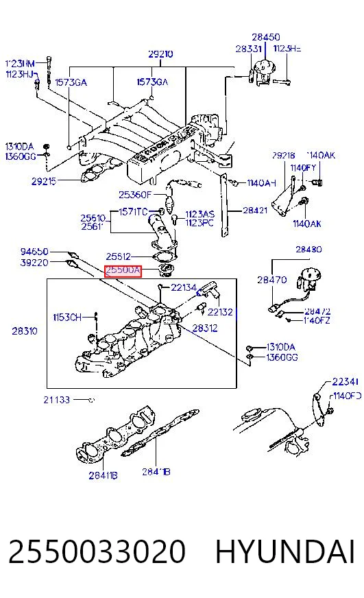 2550033020 Hyundai/Kia