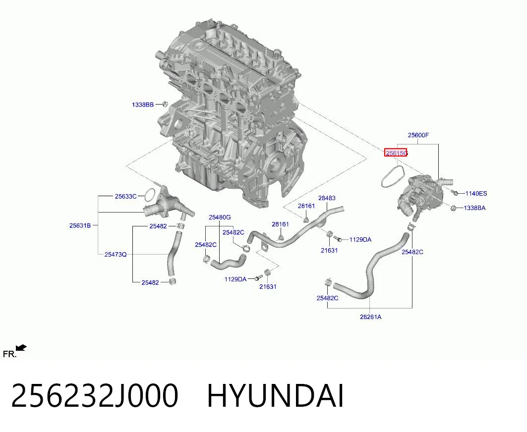 Vedante de termostato Hyundai Elantra VII CN7 ao melhor preço