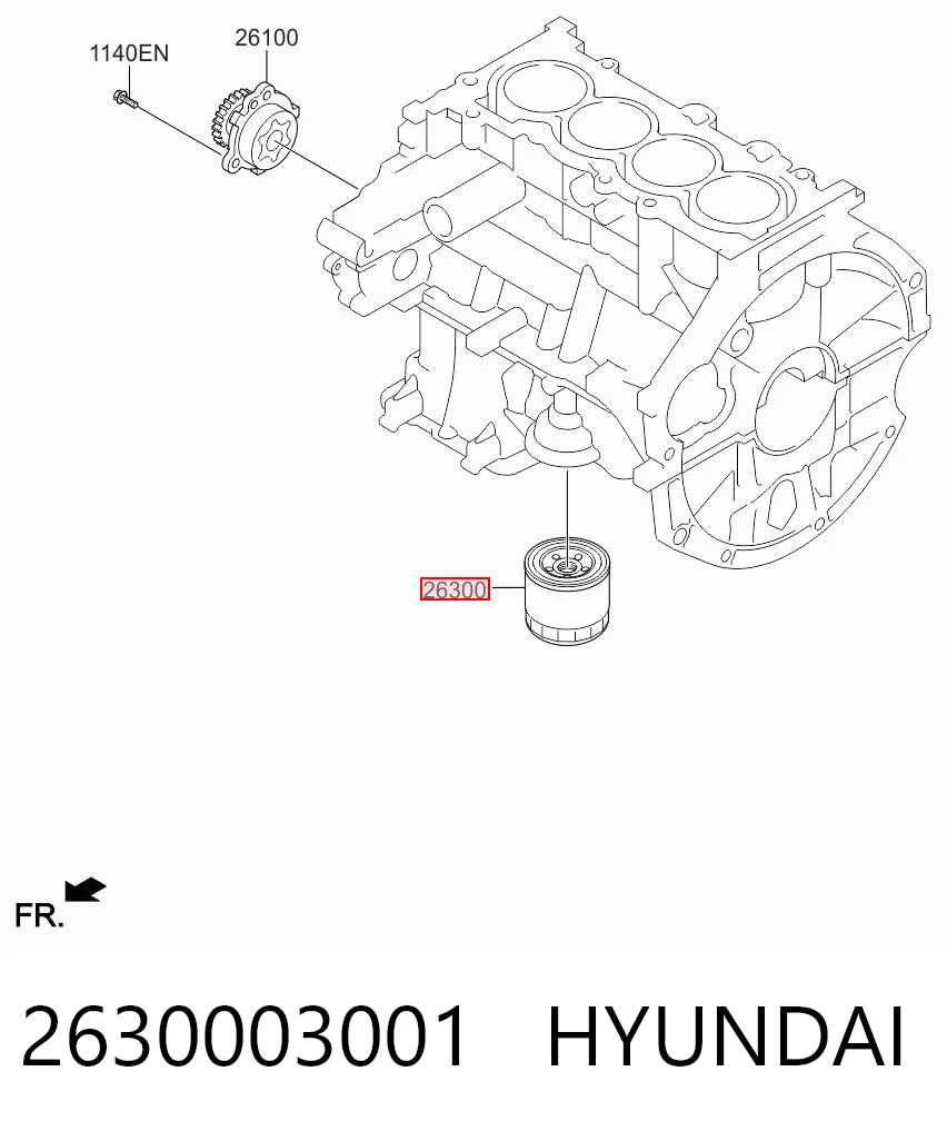 2630003001 Hyundai/Kia