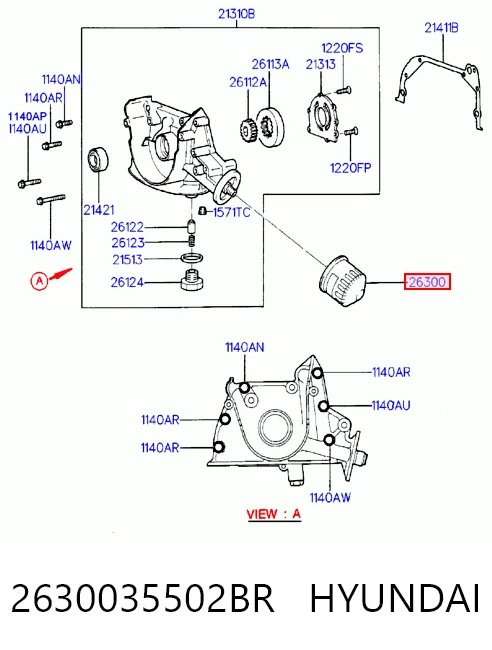  para Hyundai Matrix  (FC)