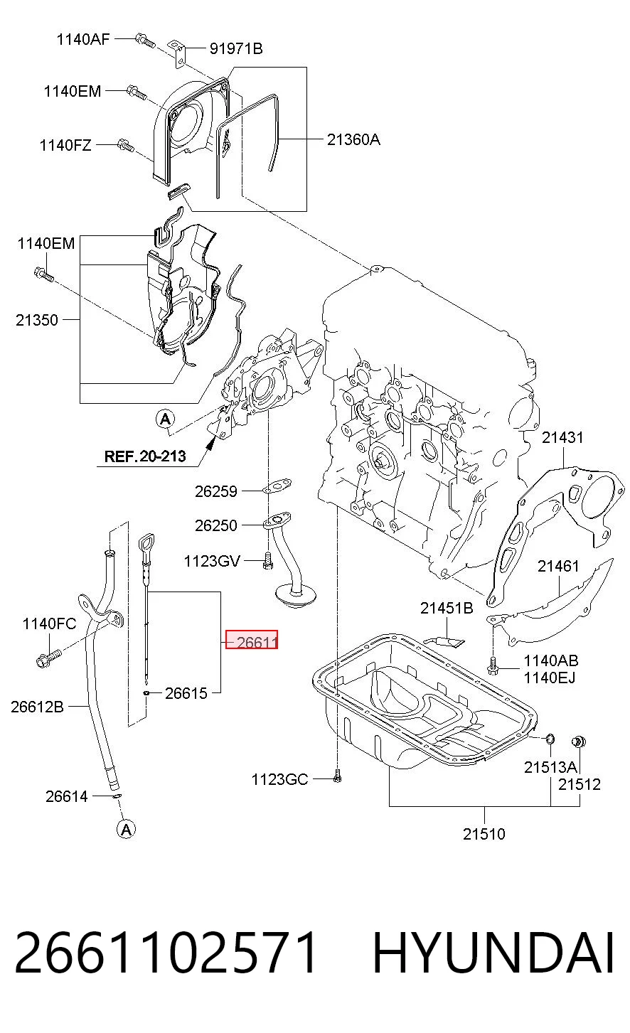 2661102571 Hyundai/Kia