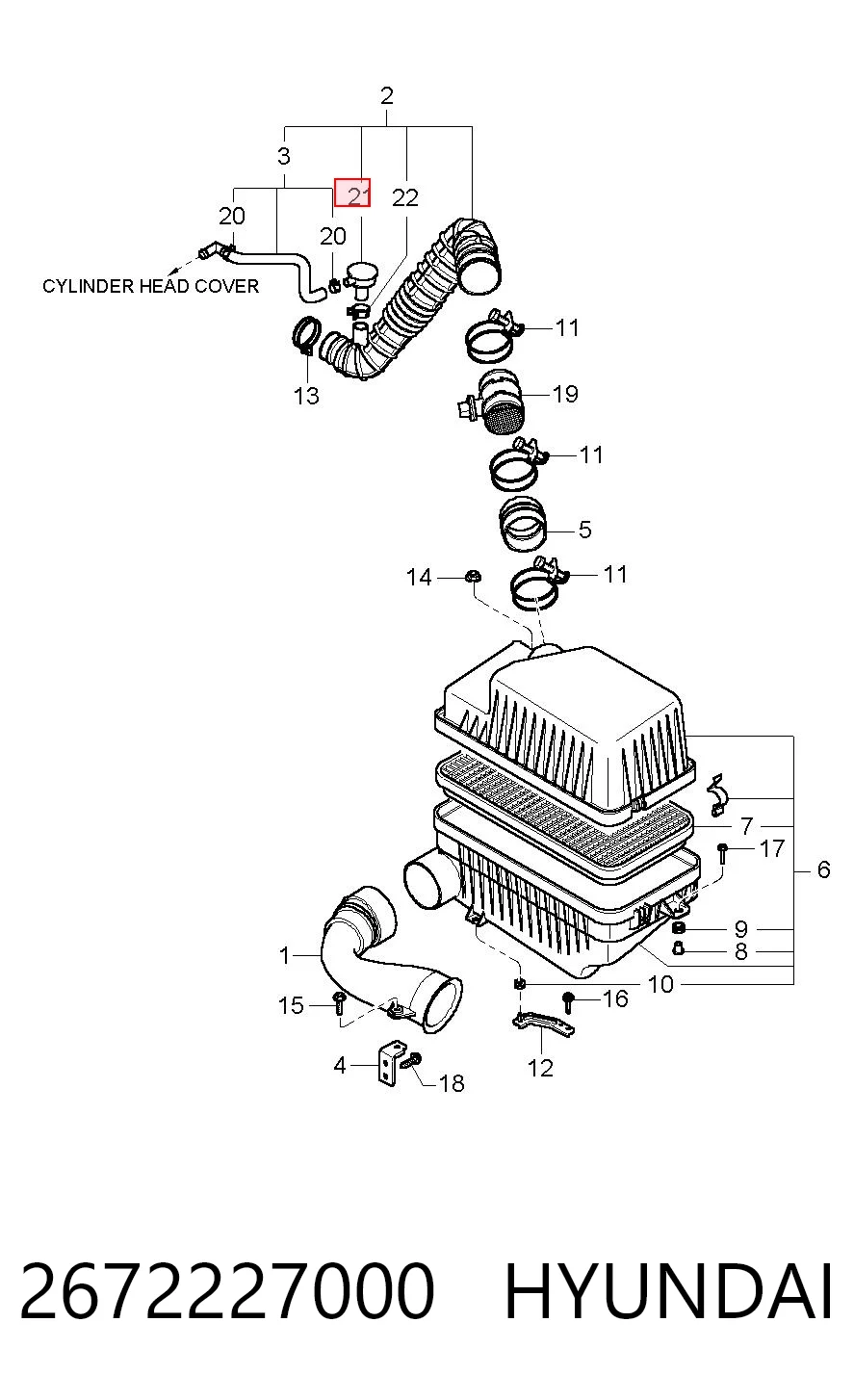 2672227000 Hyundai/Kia