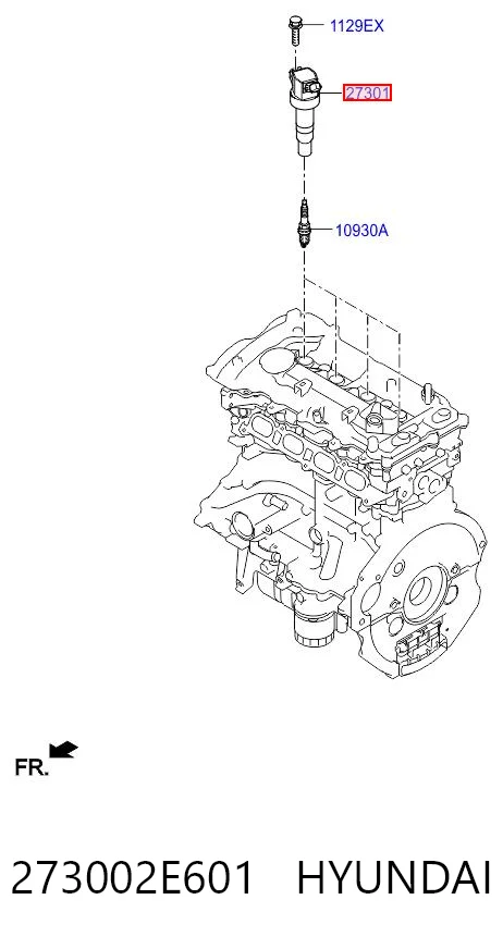 273002E601 Hyundai/Kia Bobina de ignição