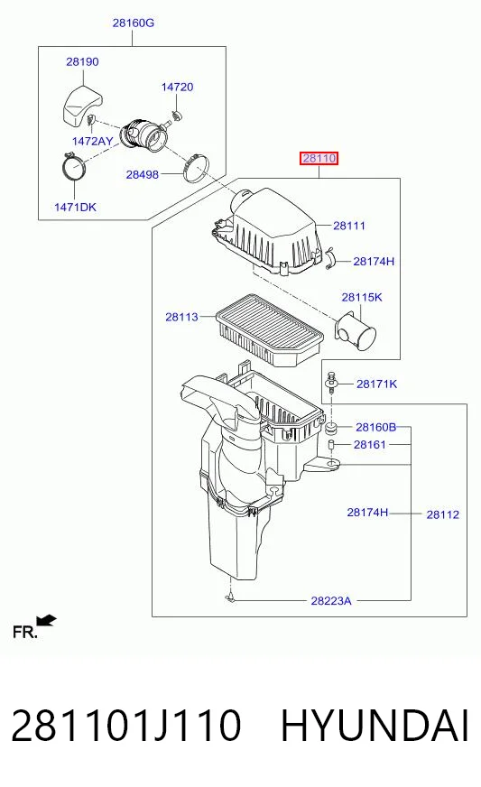 281101J110 Hyundai/Kia