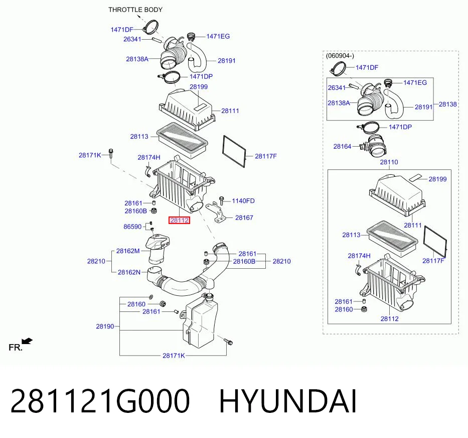 281121G000 Hyundai/Kia