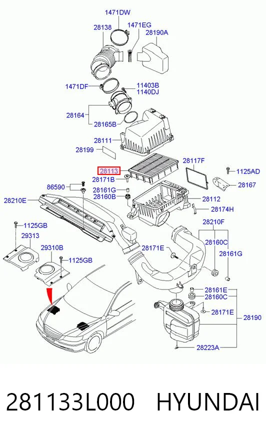 281133L000 Hyundai/Kia