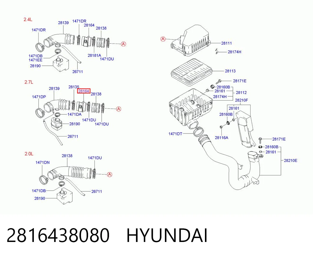 2816438080 Hyundai/Kia