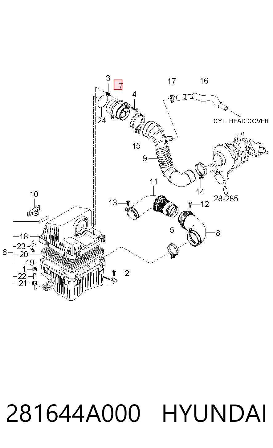 281644A000 Hyundai/Kia