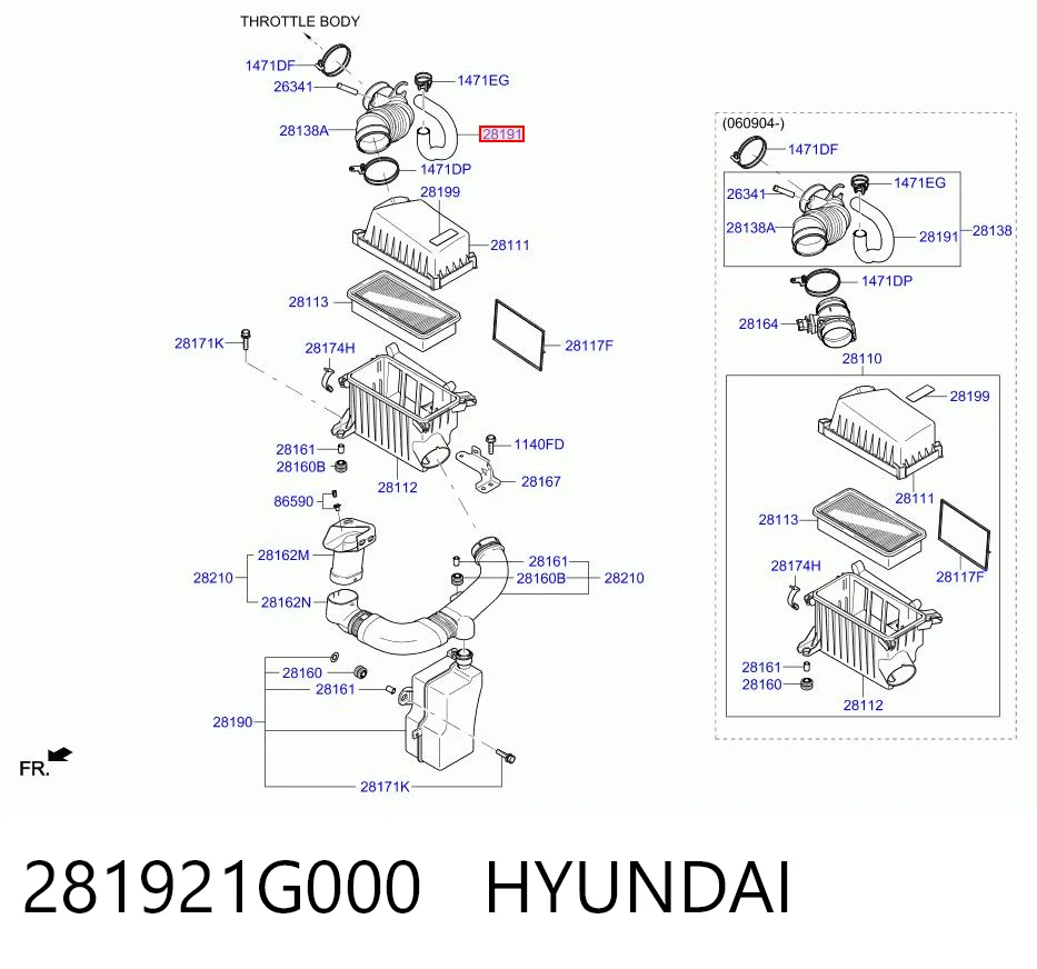 281921G000 Hyundai/Kia 