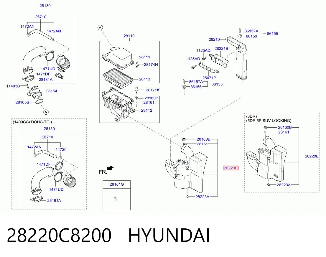 28220C8200 Hyundai/Kia