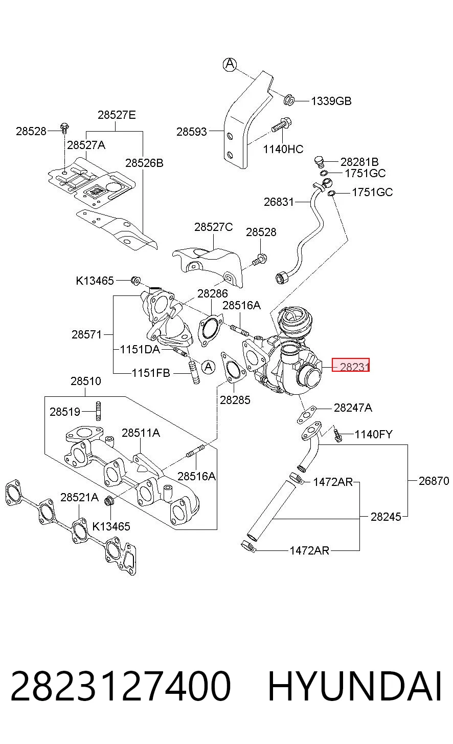 2823127400 Hyundai/Kia