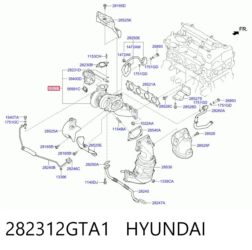 Turbina para KIA Sorento III UM