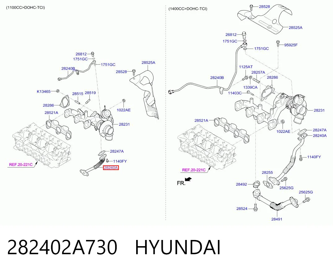 282402A730 Hyundai/Kia
