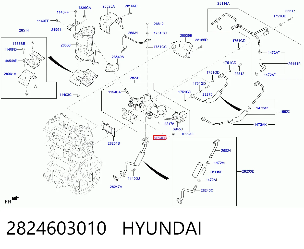 2824603010 Hyundai/Kia