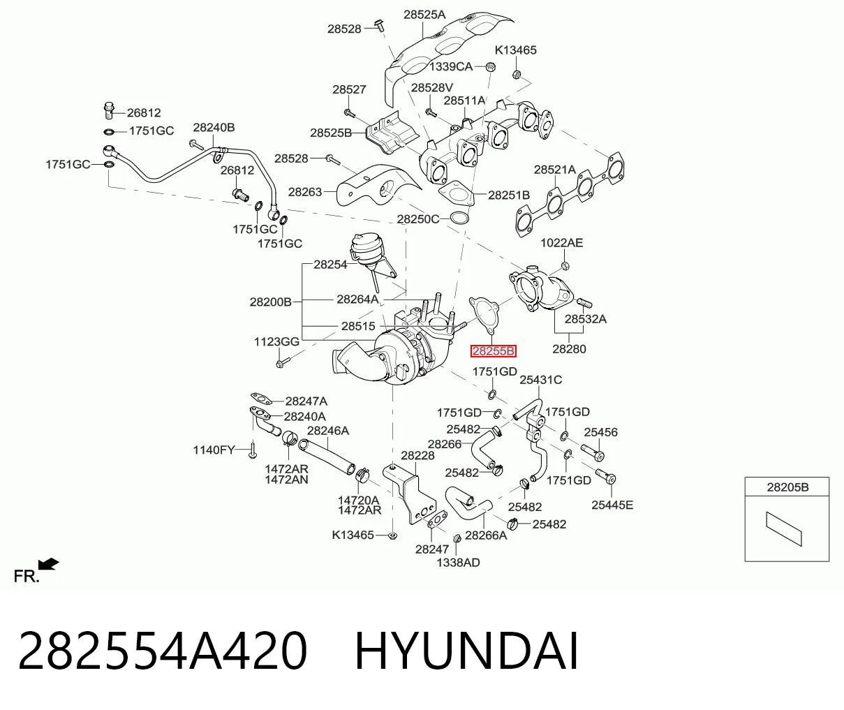 282554A420 Hyundai/Kia