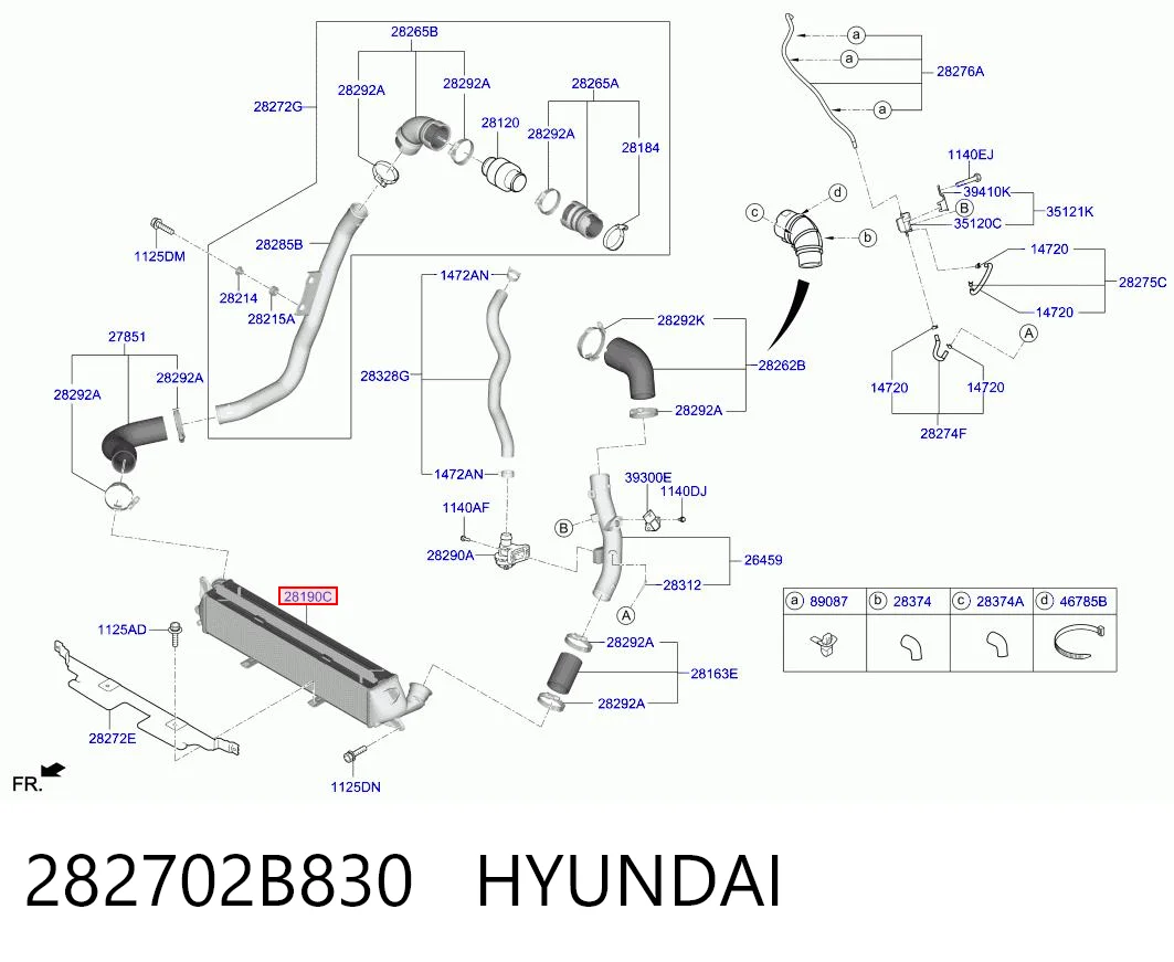 Compre Radiador de intercooler Hyundai KONA 