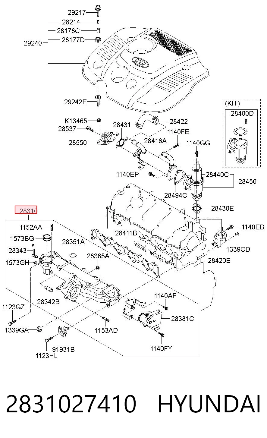 2831027410 Hyundai/Kia