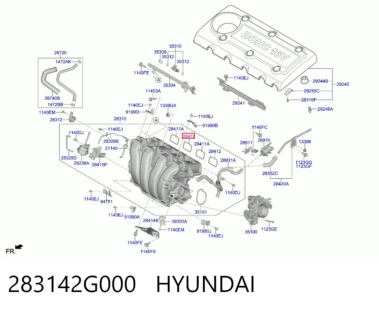 283142G000 Hyundai/Kia
