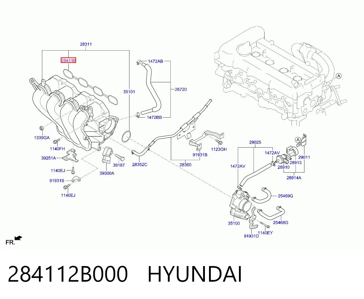 284112B000 Hyundai/Kia