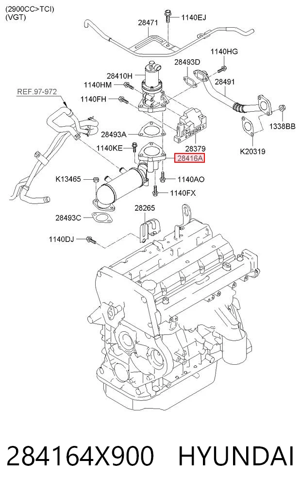 284164X900 Hyundai/Kia