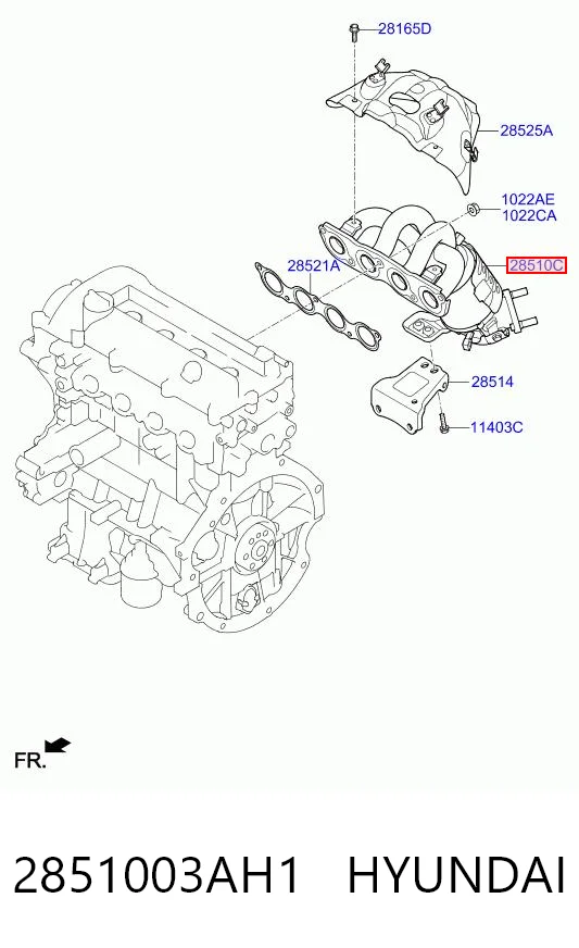 Convertidor - catalisador Hyundai I20 hatchback (GB) (2014 - 2021) 