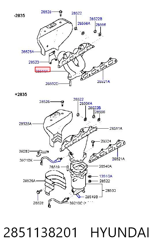 2851138201 Hyundai/Kia