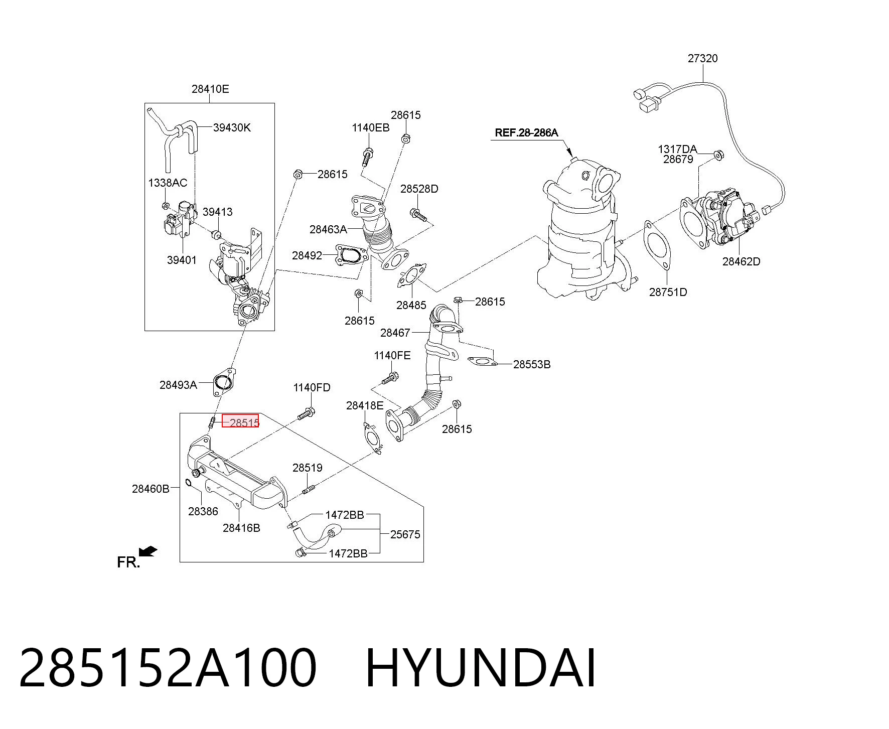 285152A100 Hyundai/Kia