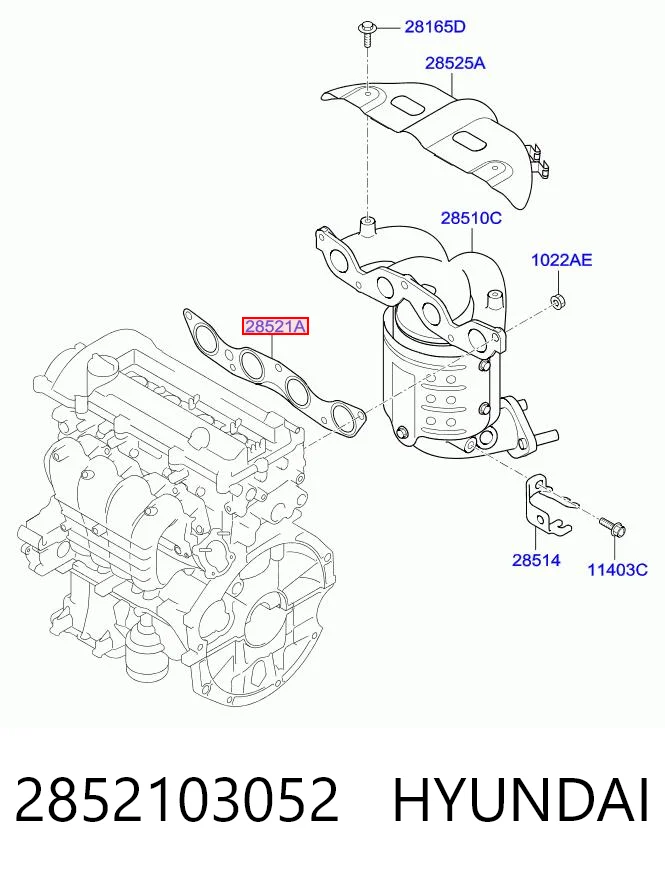 2852103052 Hyundai/Kia