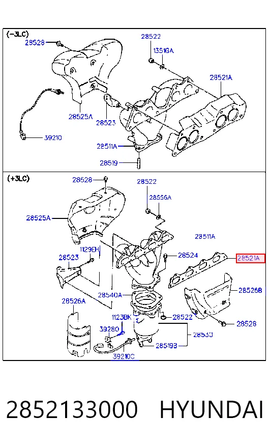 2852133000 Hyundai/Kia