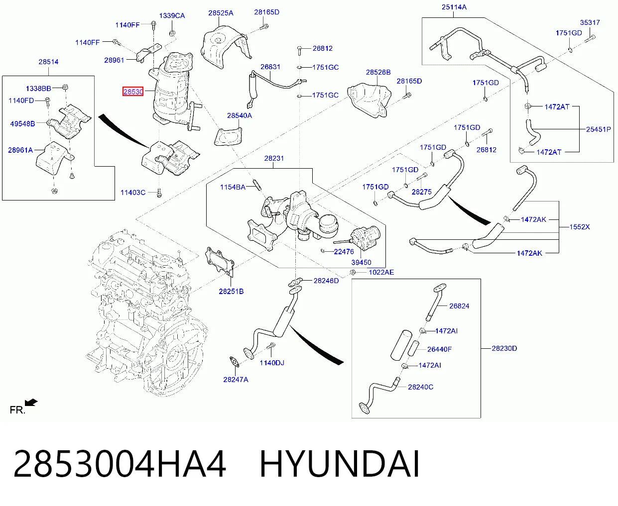 Compre Convertidor - catalisador Hyundai I30 