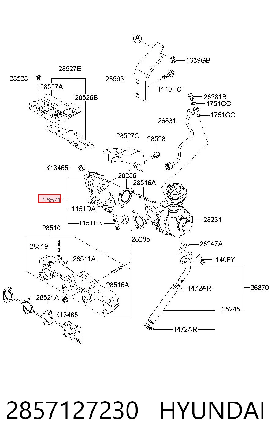 2857127230 Hyundai/Kia