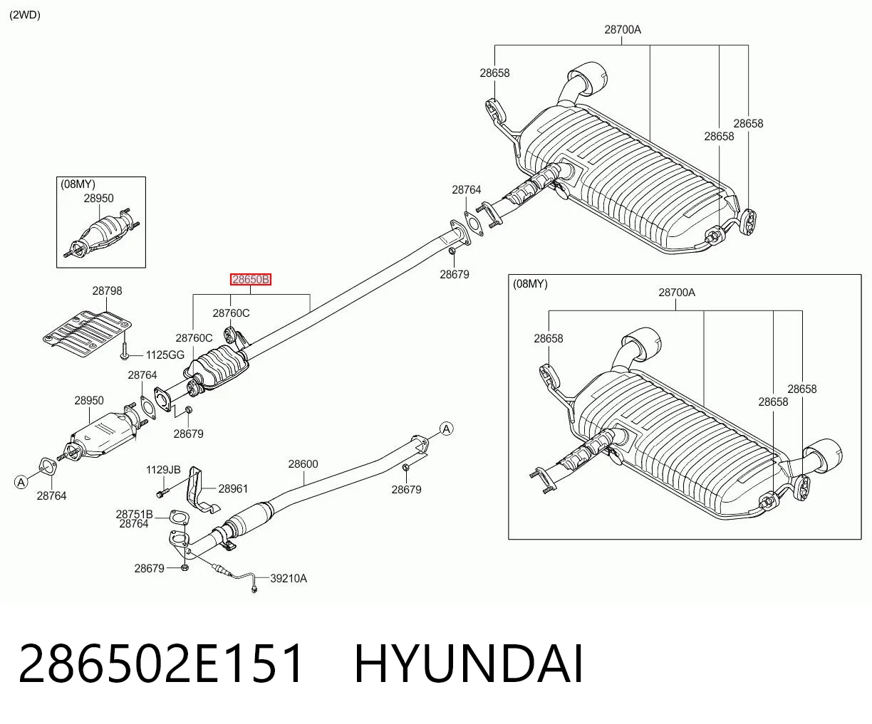 Tubo coletor de escape Opel 94763377 preço, a partir de 200,22 USD