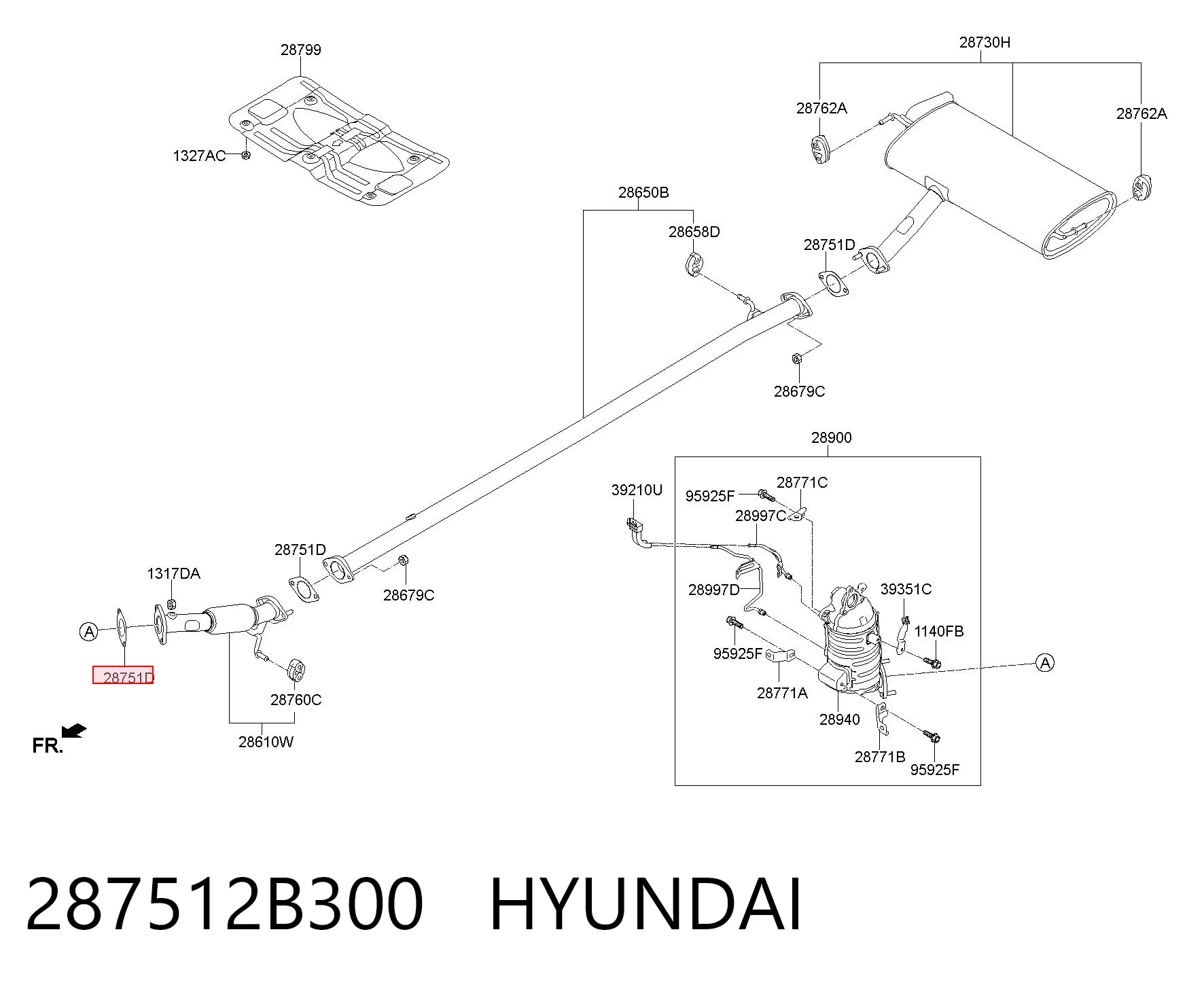 Vedante de tubo de admissão do silenciador Hyundai Sonata preço, a partir de 3,32 USD