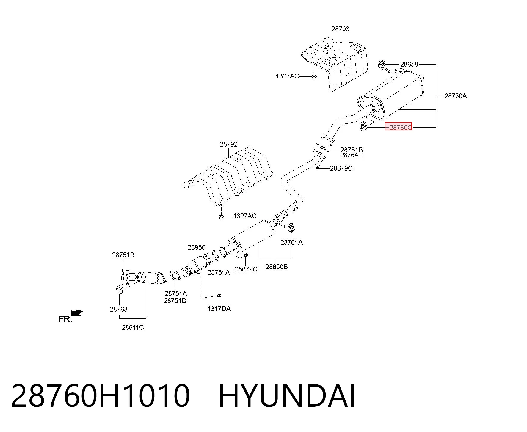 28760H1010 Hyundai/Kia