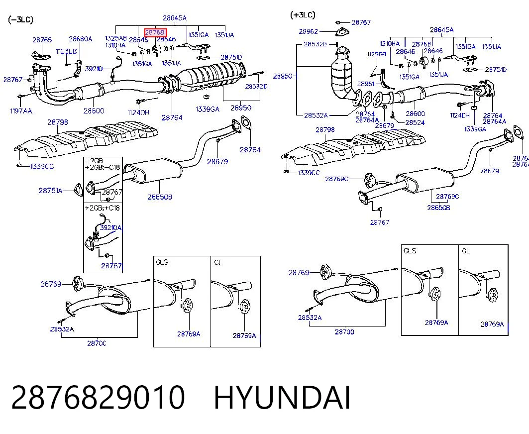 2876829010 Hyundai/Kia