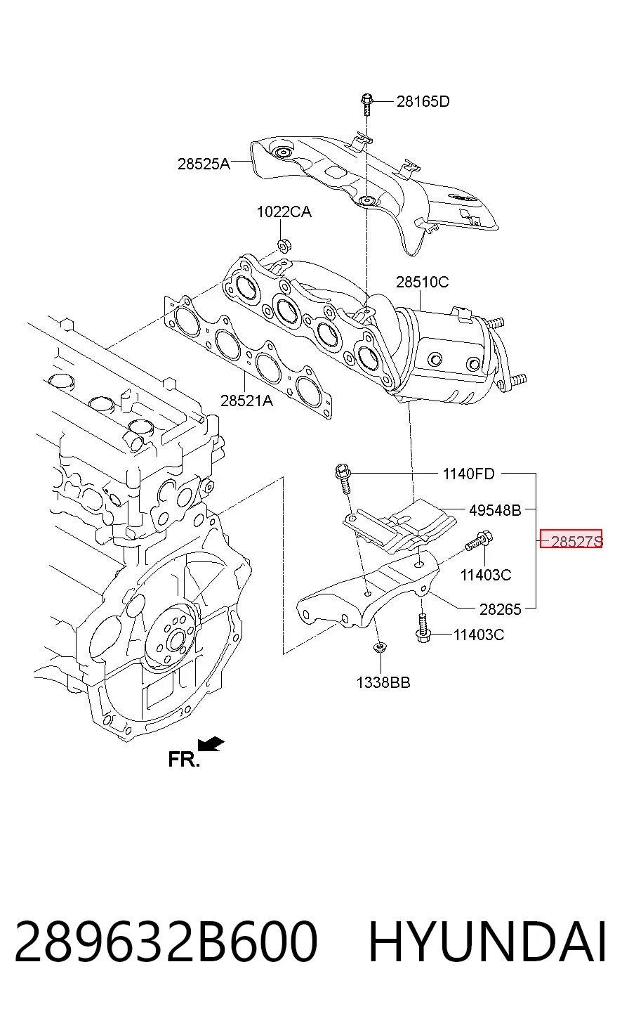 289632B600 Hyundai/Kia 